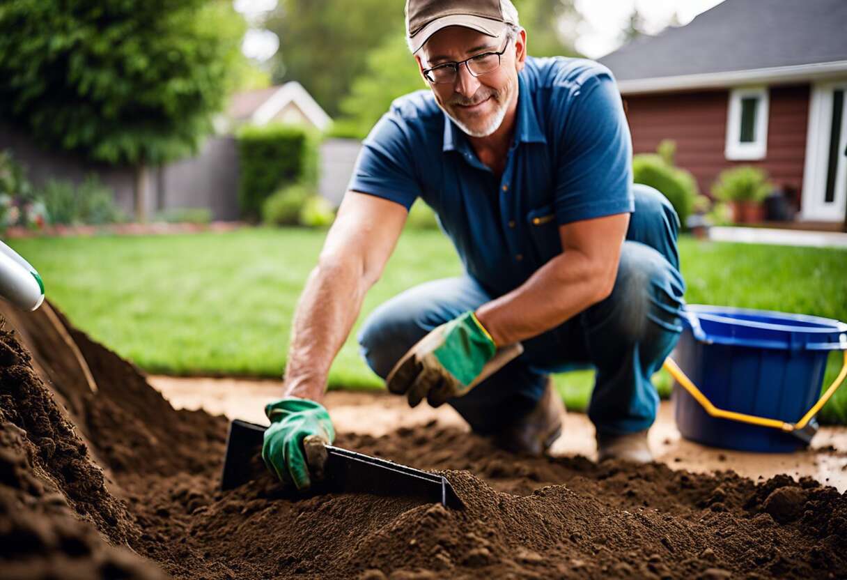 Comment préparer le sol avant l'installation d'un drain français
