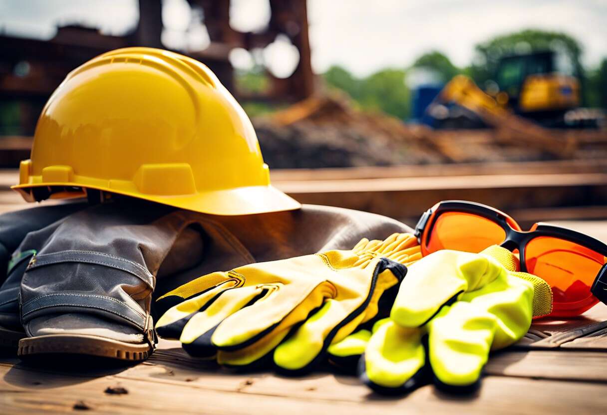 Protection et sécurité sur un chantier de terrassement : équipements essentiels